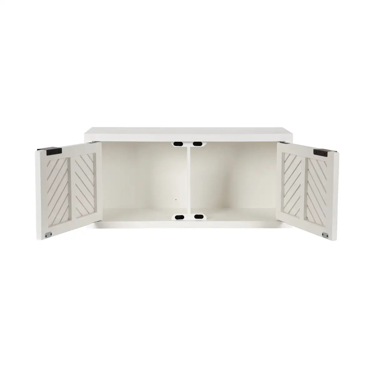 Mezzeta Floating Wood Cabinet - Wall Mount - kateandlaurel