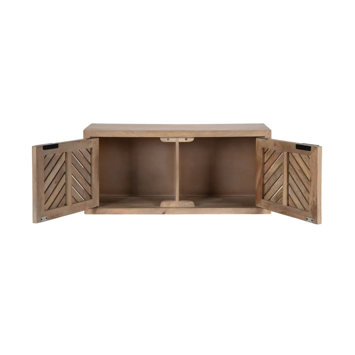 Mezzeta Floating Wood Cabinet - Wall Mount - kateandlaurel
