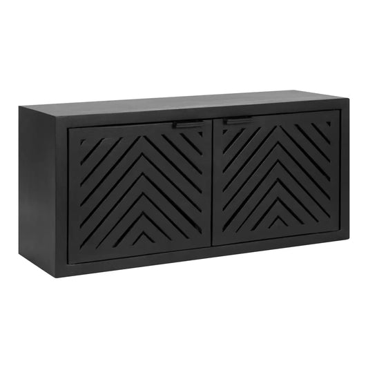 Mezzeta Floating Wood Cabinet - Wall Mount - kateandlaurel