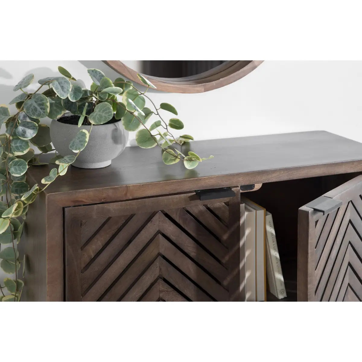 Mezzeta Floating Wood Cabinet - Wall Mount - kateandlaurel