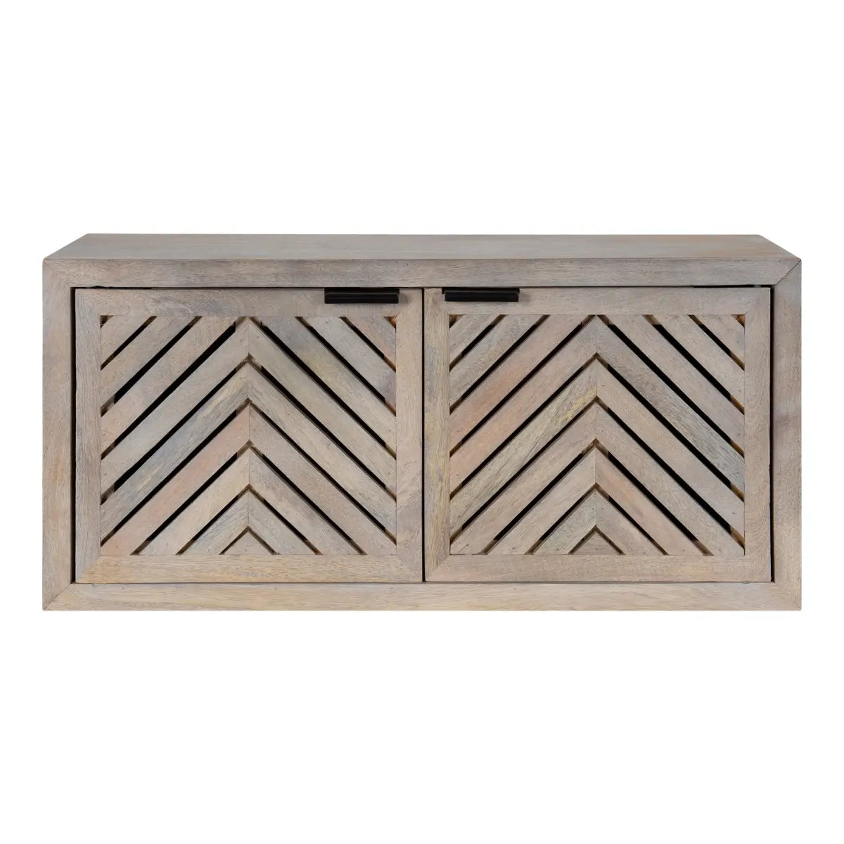 Mezzeta Floating Wood Cabinet - Wall Mount - kateandlaurel