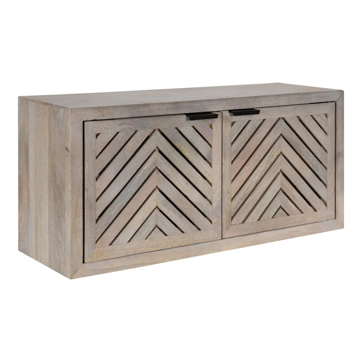 Mezzeta Floating Wood Cabinet - Wall Mount - kateandlaurel