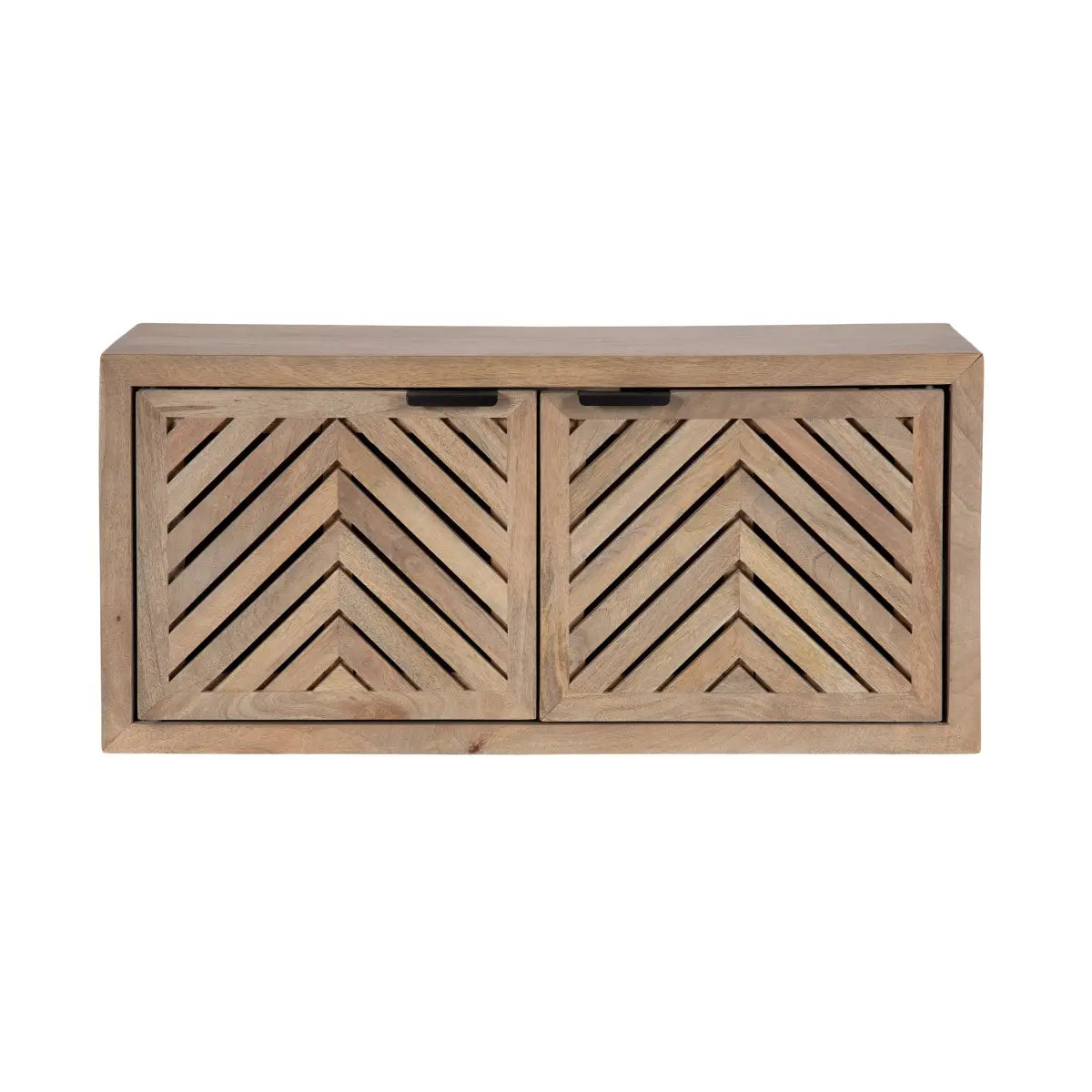 Mezzeta Floating Wood Cabinet - Wall Mount - kateandlaurel