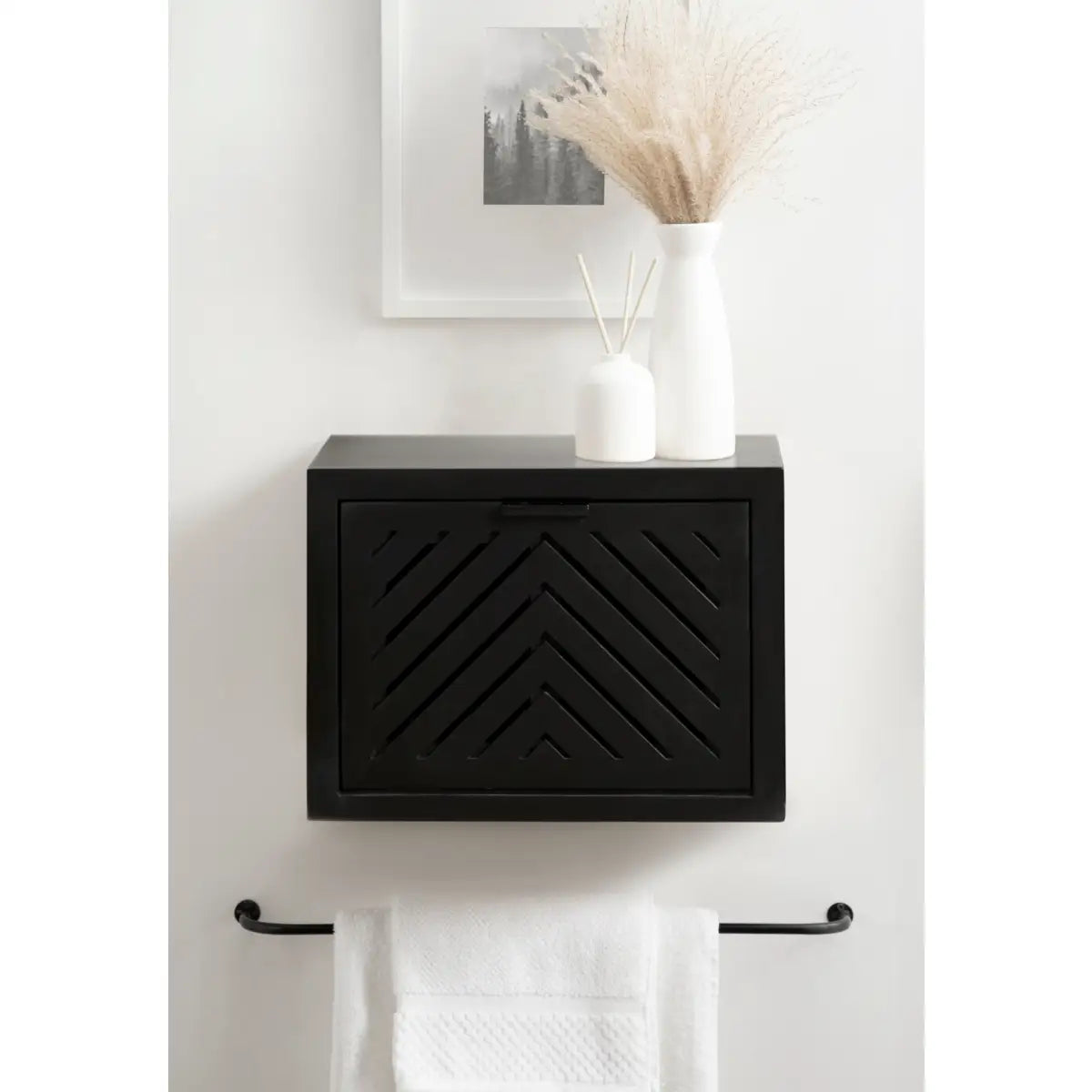 Mezzeta Wood Side Table - Floating - kateandlaurel