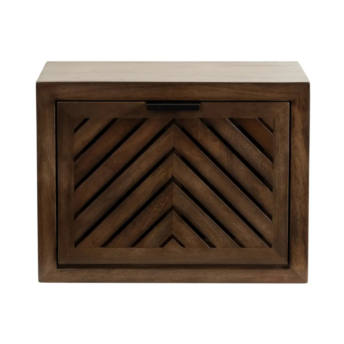 Mezzeta Wood Side Table - Floating - kateandlaurel