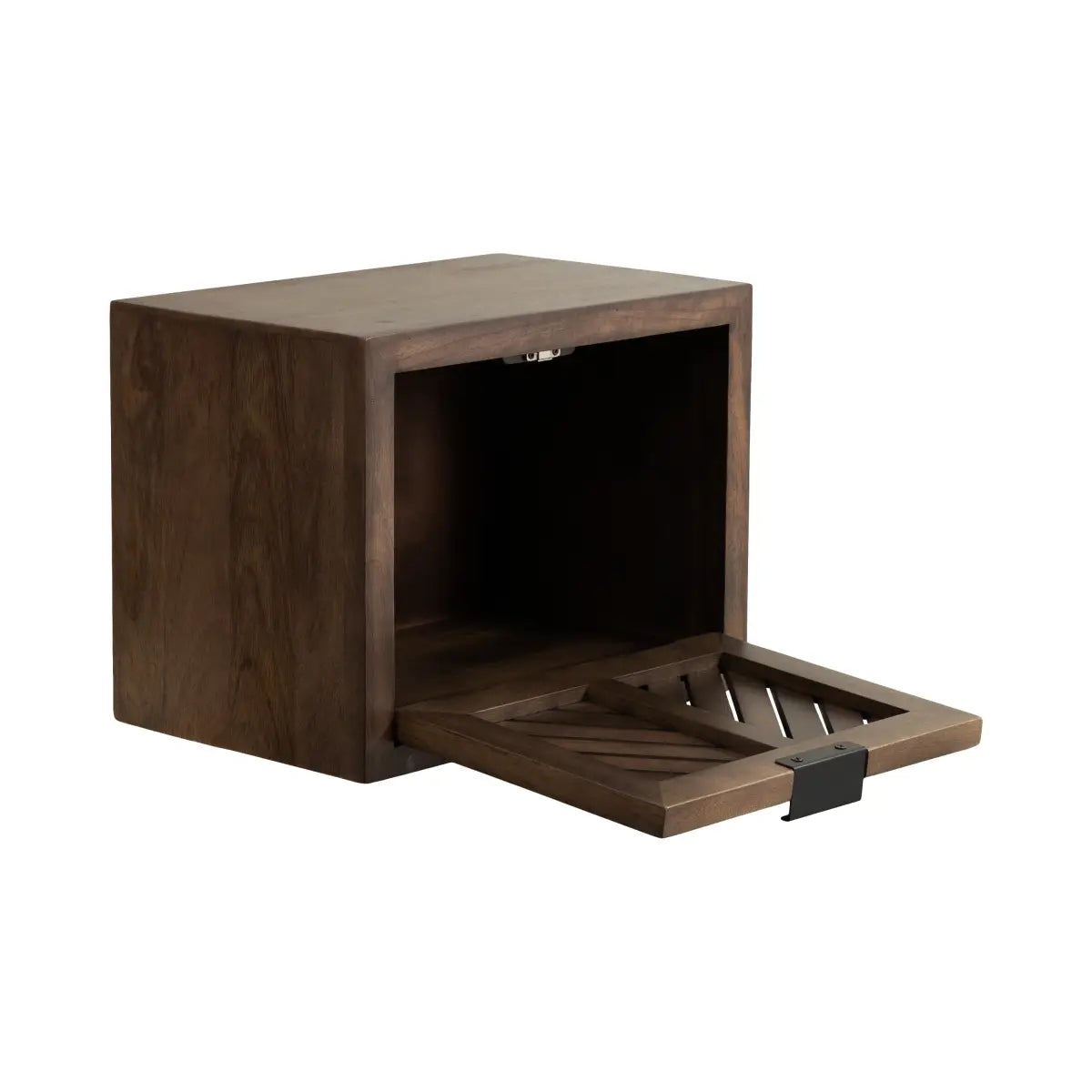 Mezzeta Wood Side Table - Floating - kateandlaurel