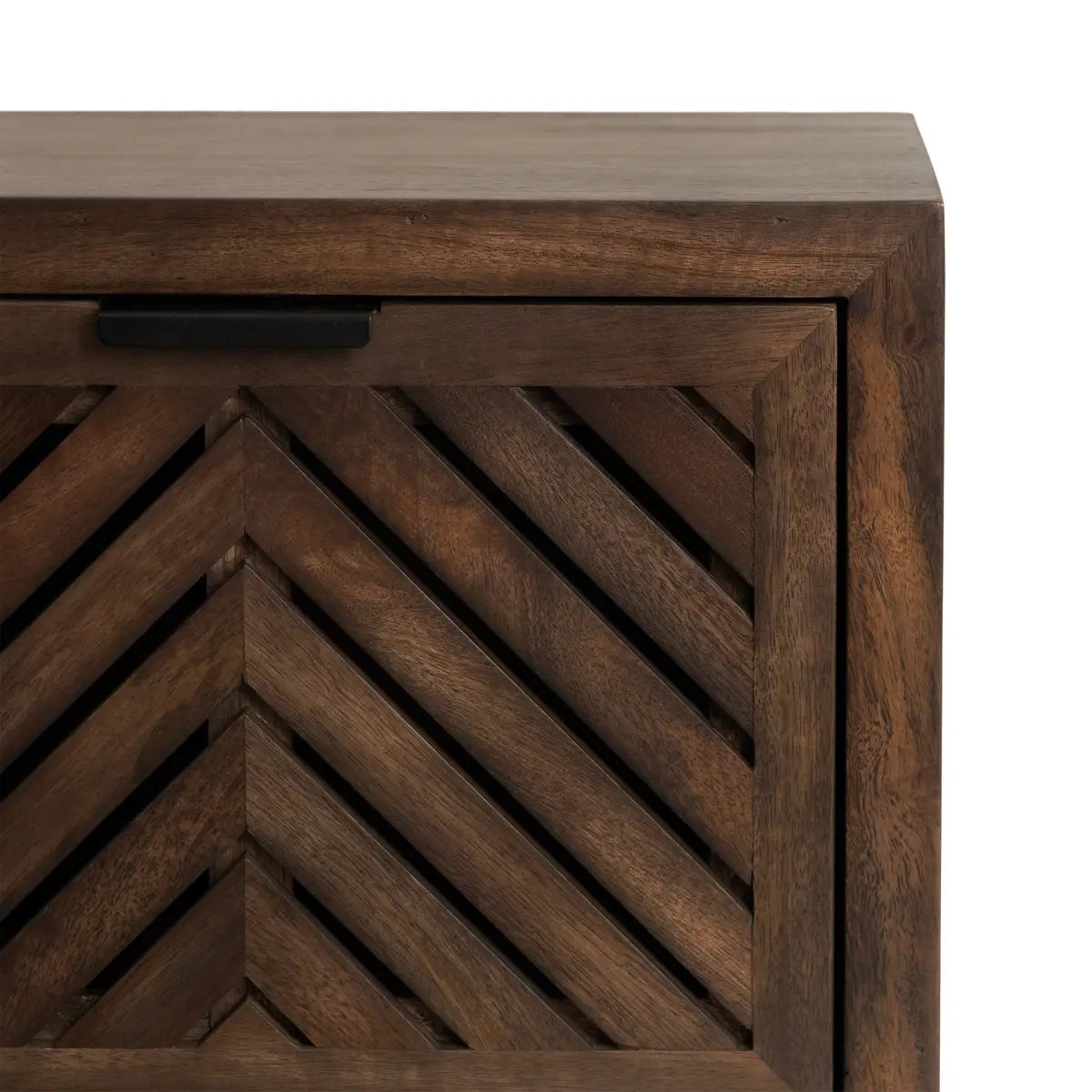 Mezzeta Wood Side Table - Floating - kateandlaurel