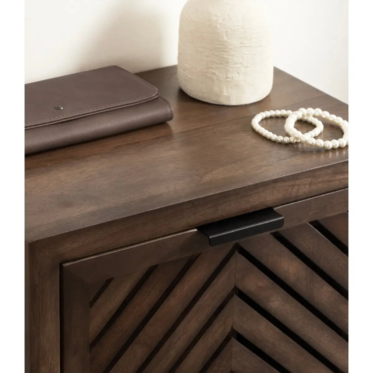 Mezzeta Wood Side Table - Floating - kateandlaurel
