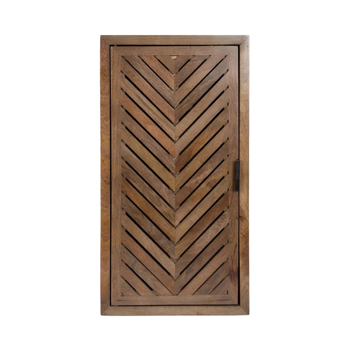 Mezzeta Tall Wood Bath Cabinet - kateandlaurel