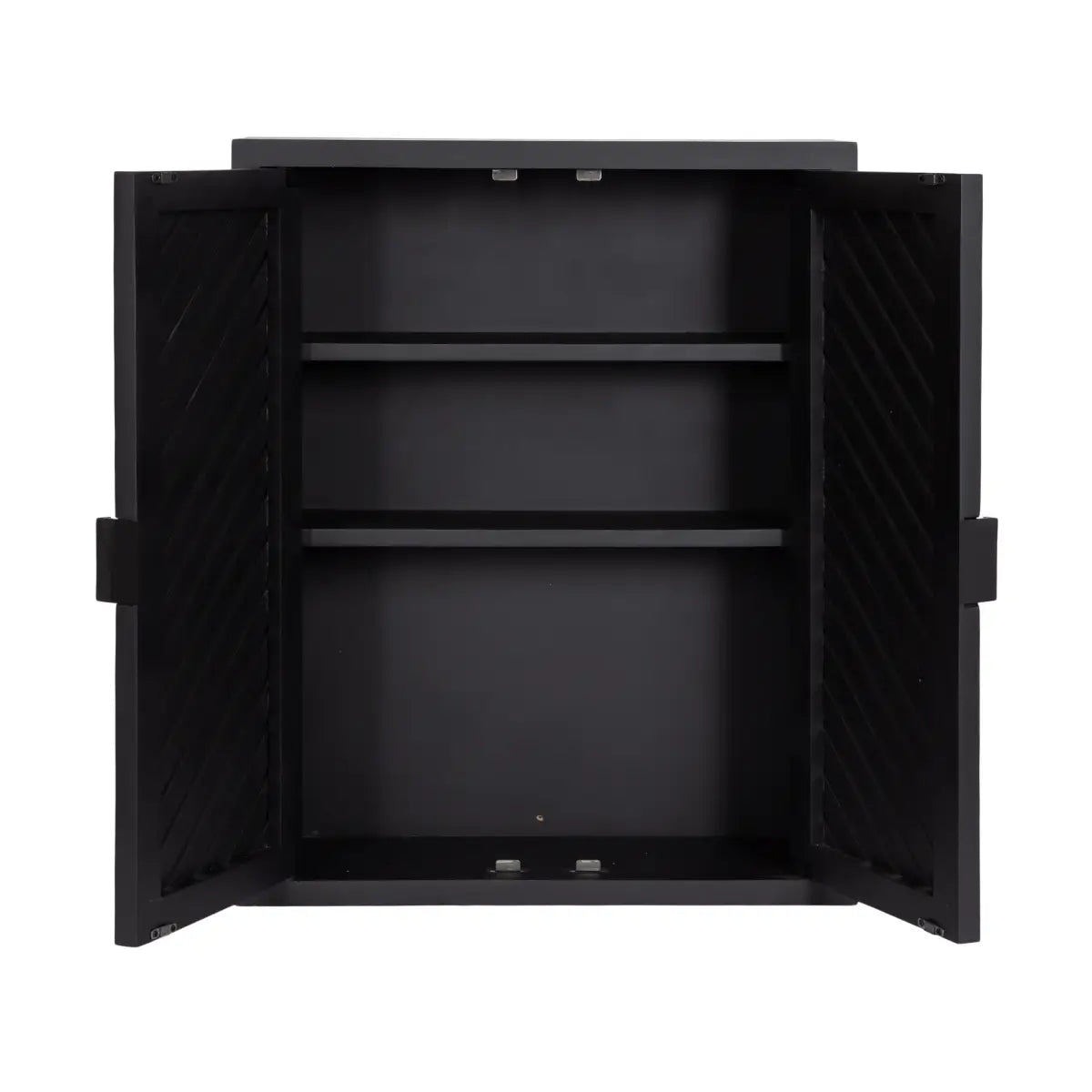 Mezzeta Tall Wood Bath Cabinet - kateandlaurel