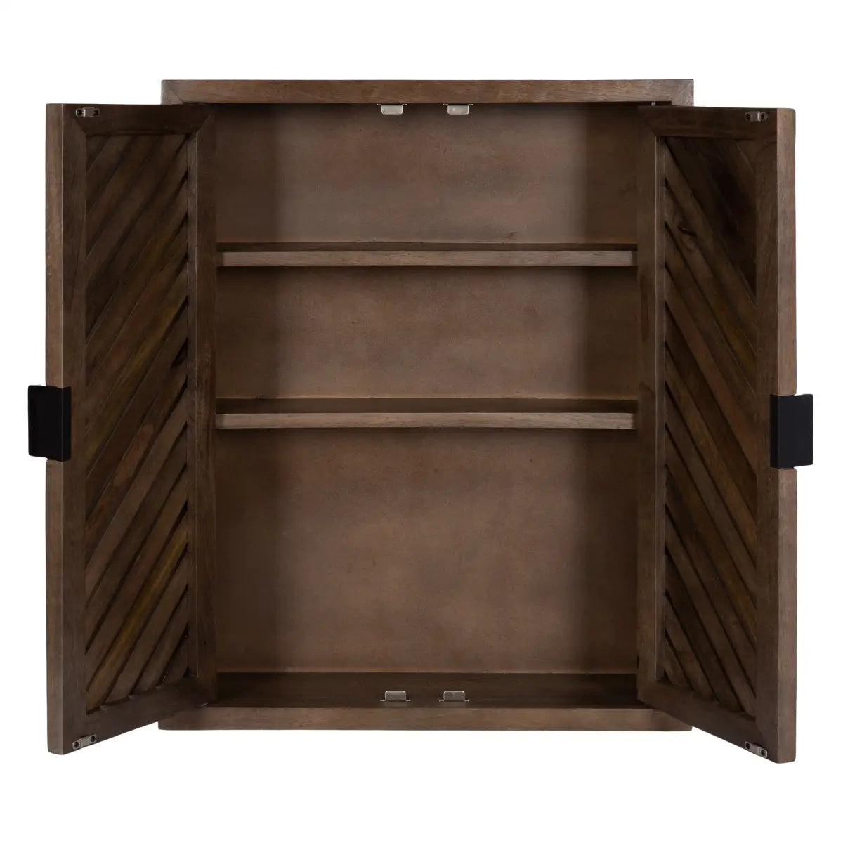 Mezzeta Tall Wood Bath Cabinet - kateandlaurel
