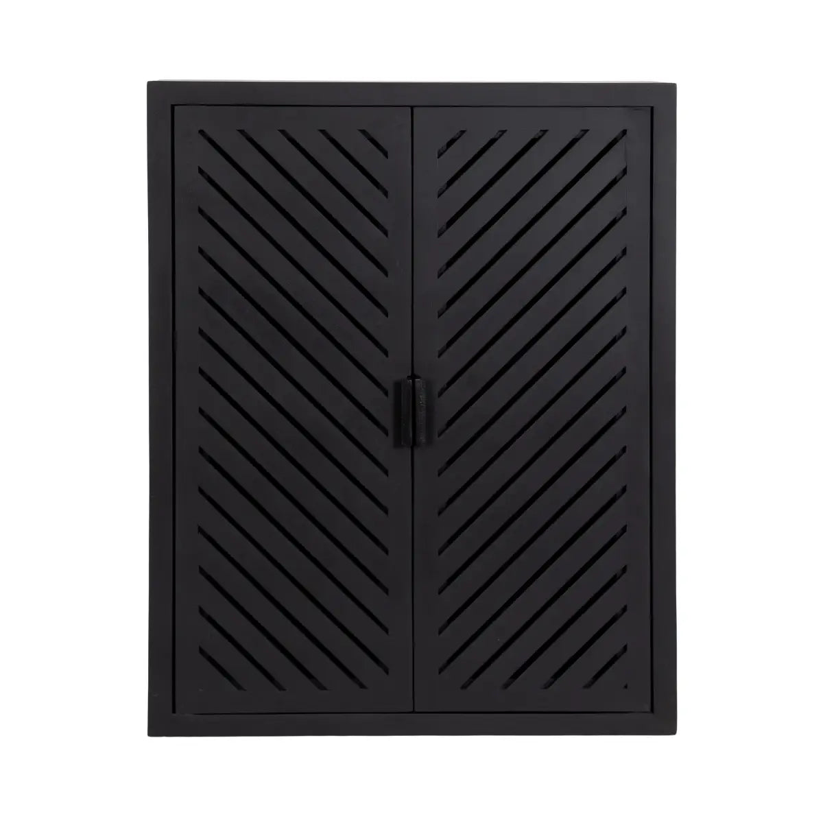 Mezzeta Tall Wood Bath Cabinet - kateandlaurel