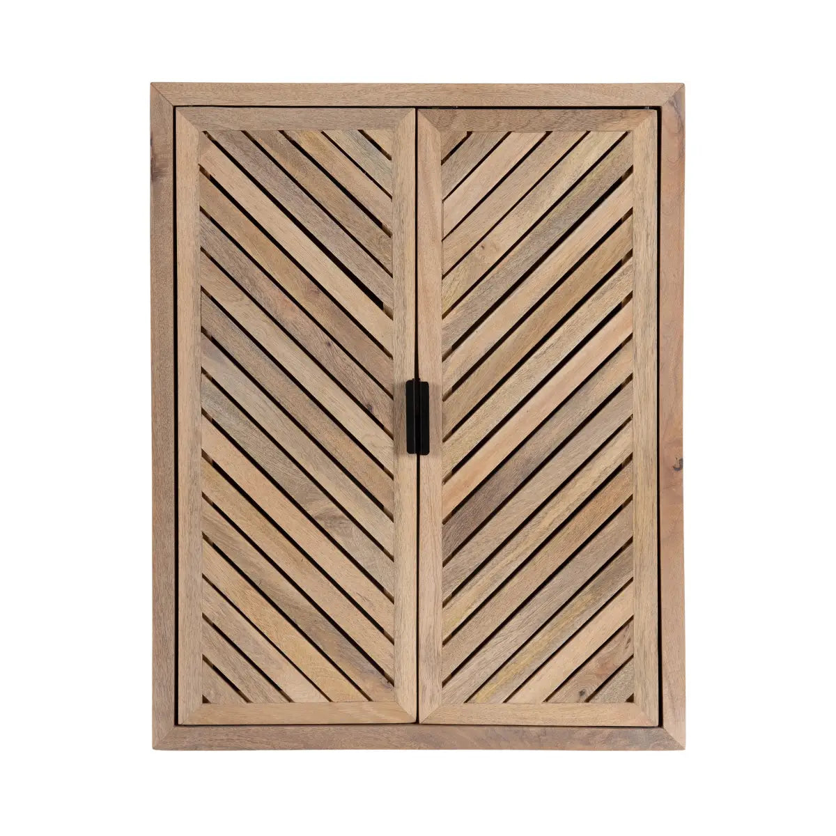 Mezzeta Tall Wood Bath Cabinet - kateandlaurel