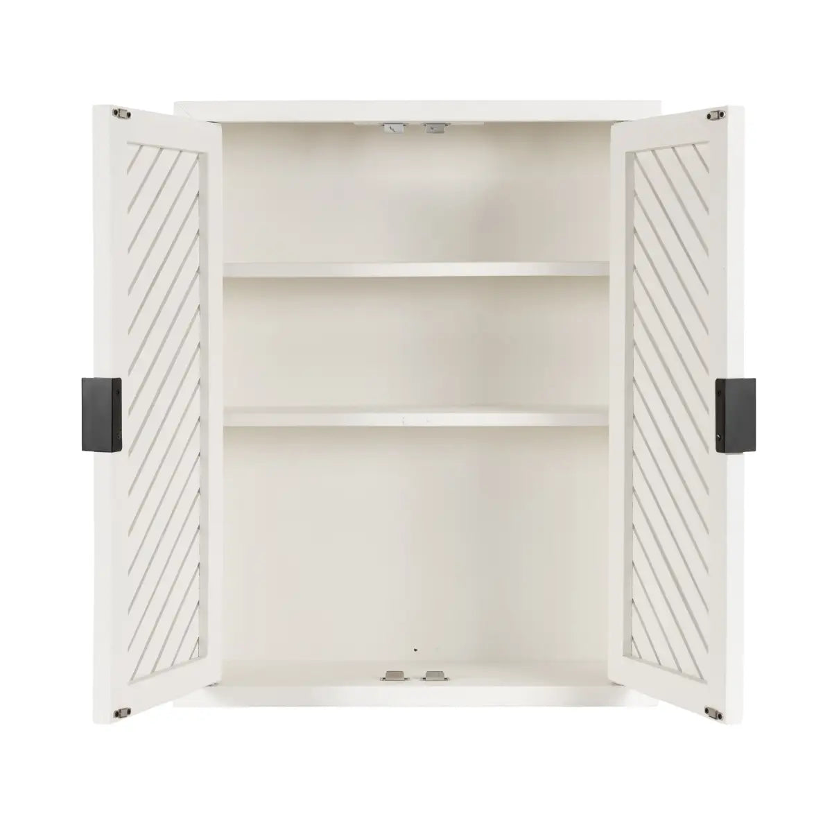Mezzeta Tall Wood Bath Cabinet - kateandlaurel