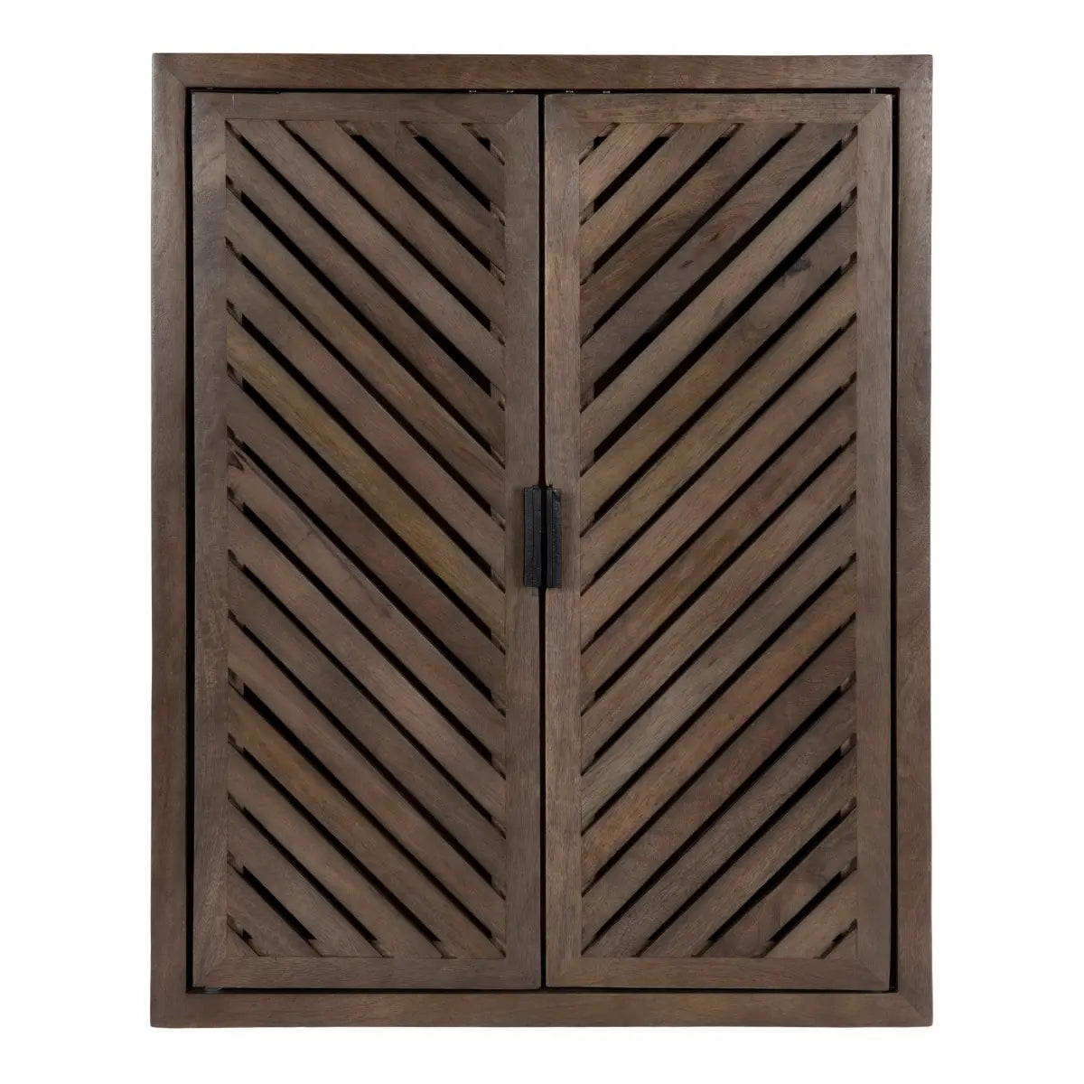 Mezzeta Tall Wood Bath Cabinet - kateandlaurel