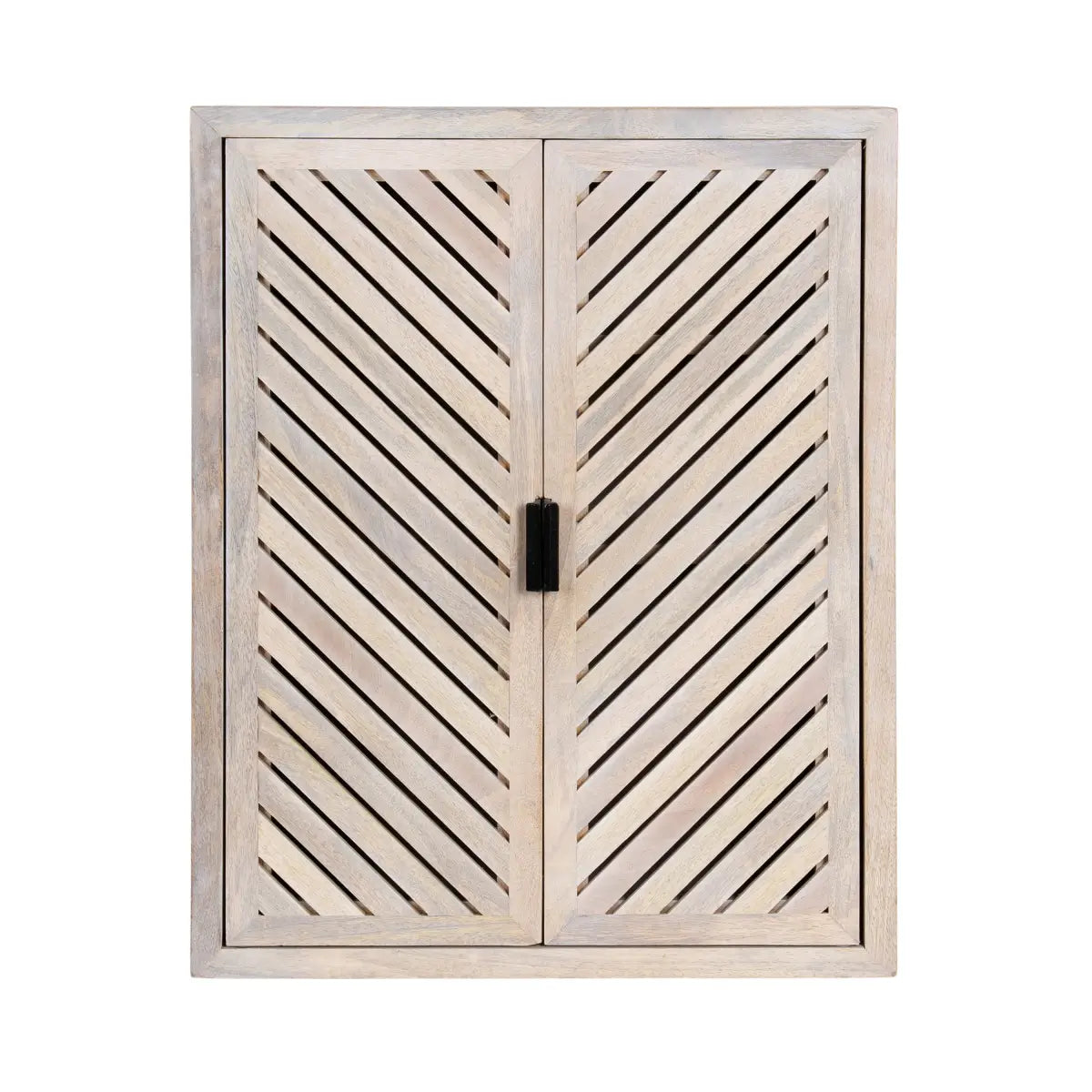 Mezzeta Tall Wood Bath Cabinet - kateandlaurel