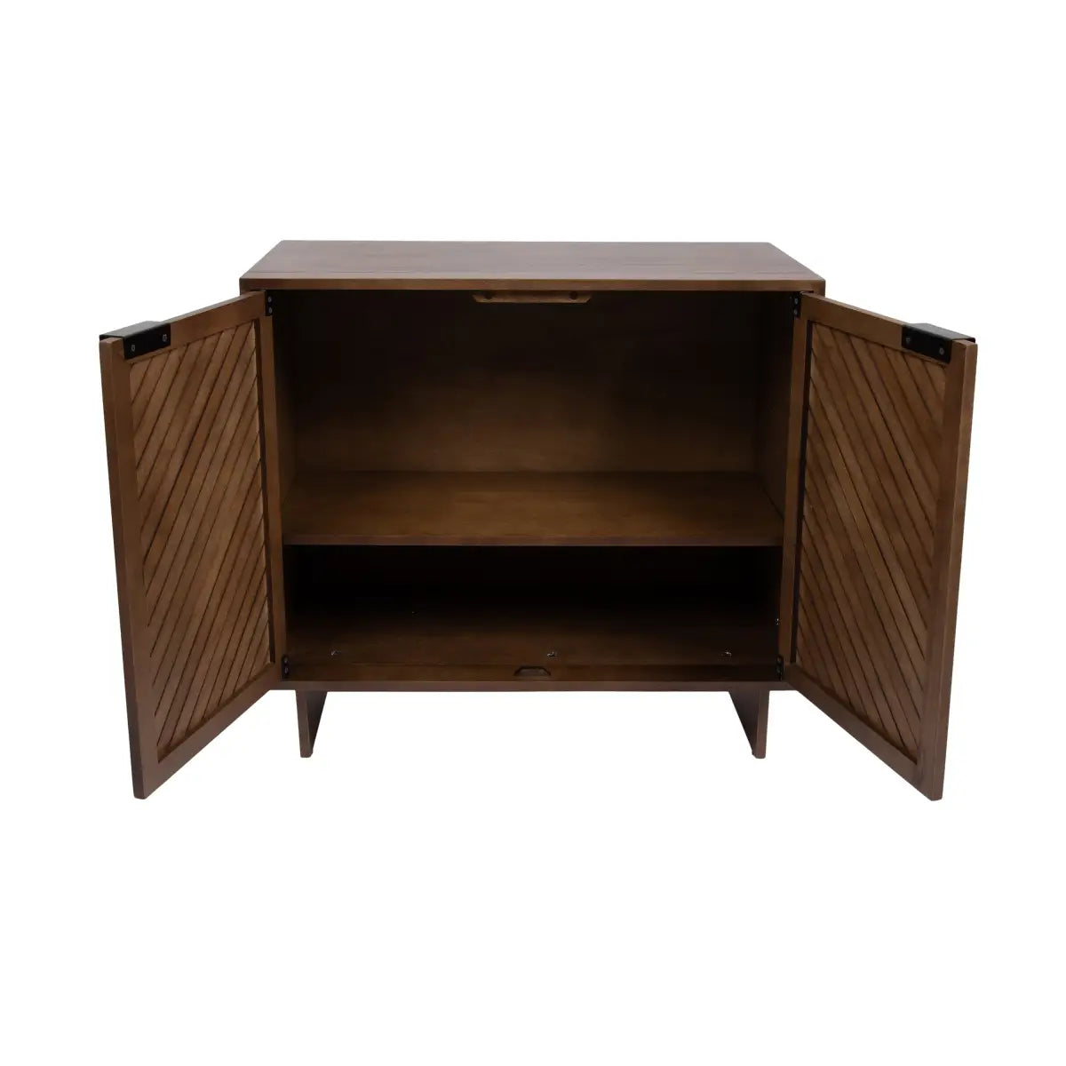 Mezzeta Wood Floor Storage Cabinet - kateandlaurel