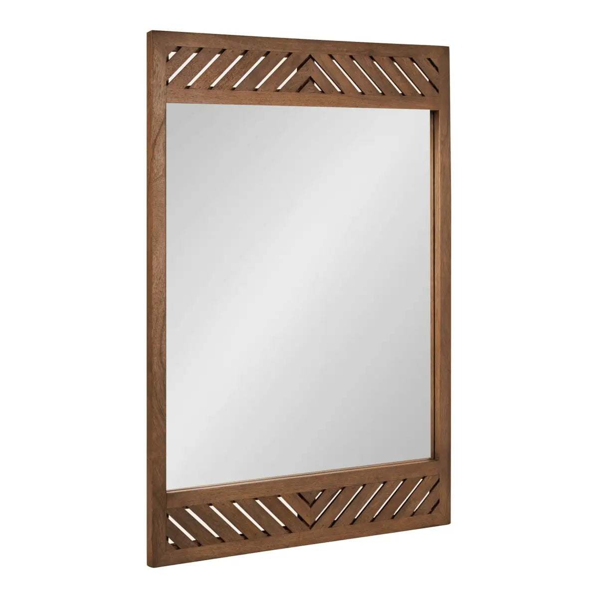 Mezzeta Wood Rectangle Wall Mirror - kateandlaurel