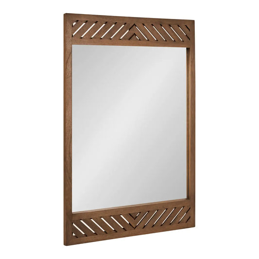 Mezzeta Wood Rectangle Wall Mirror - kateandlaurel