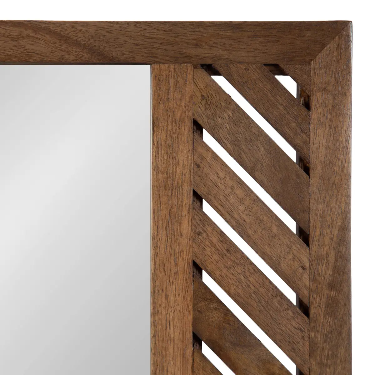 Mezzeta Wood Rectangle Wall Mirror - kateandlaurel