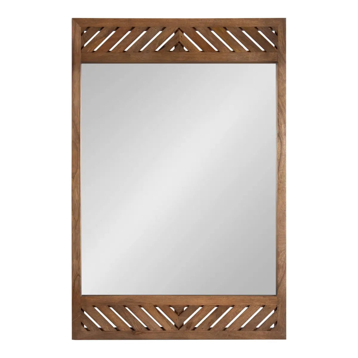 Mezzeta Wood Rectangle Wall Mirror - kateandlaurel