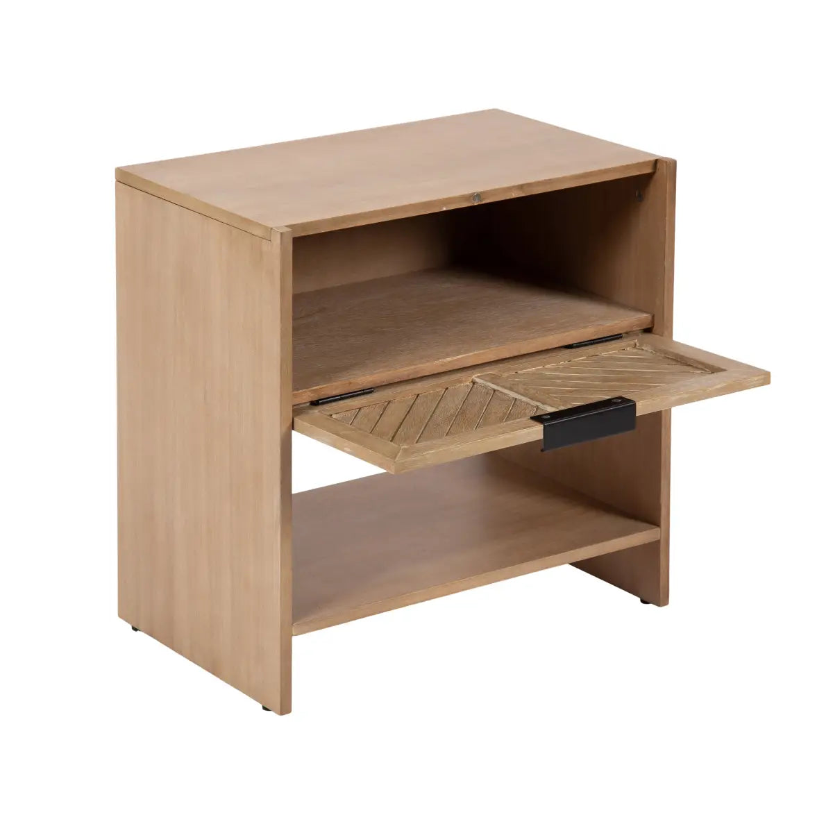 Mezzeta Wood Side Table - kateandlaurel