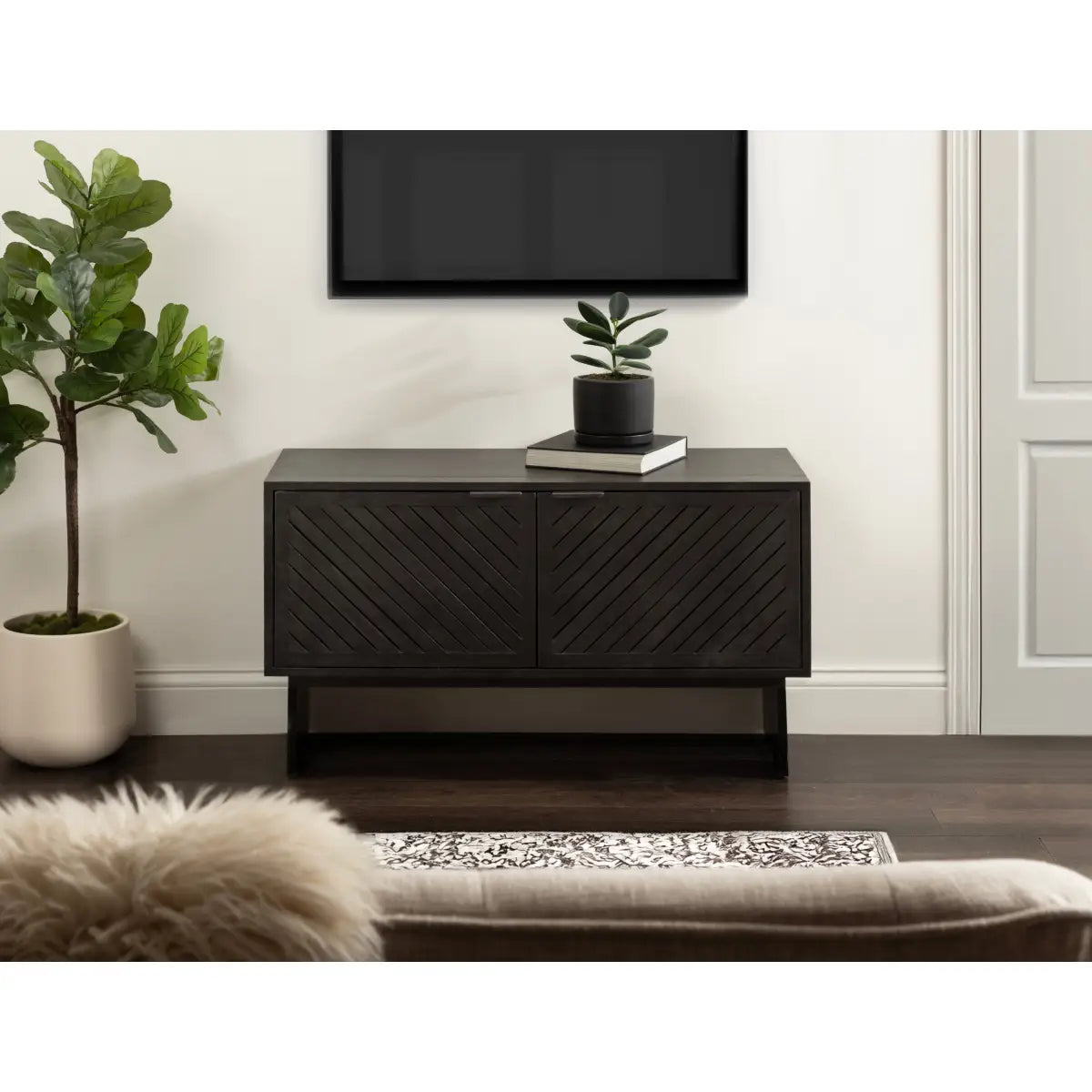Mezzeta Wood TV Stand or Media Cabinet - kateandlaurel