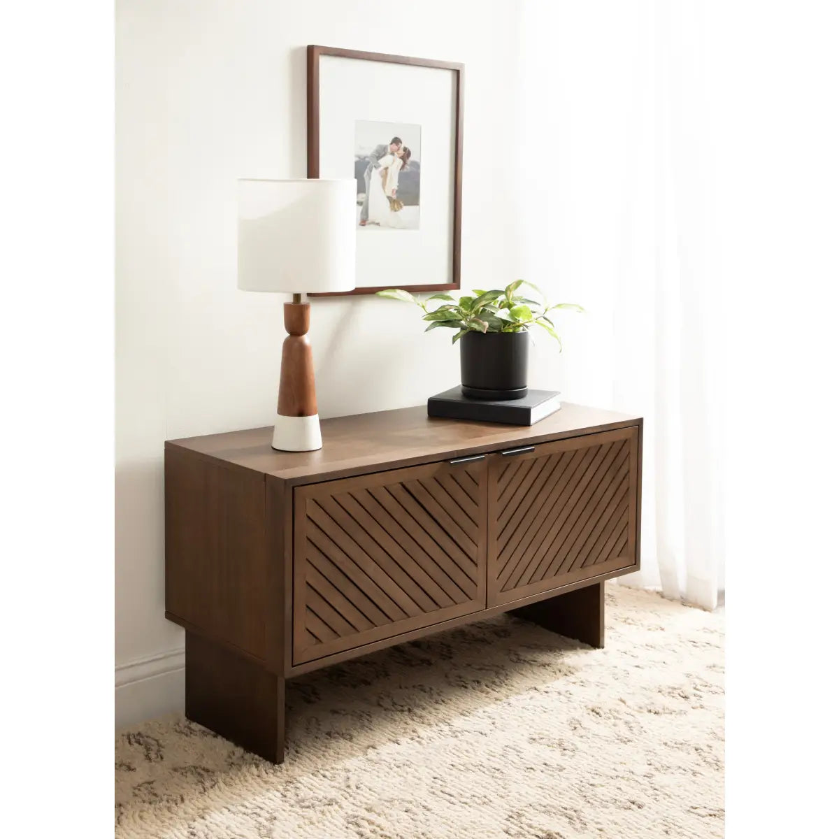 Mezzeta Wood TV Stand or Media Cabinet - kateandlaurel