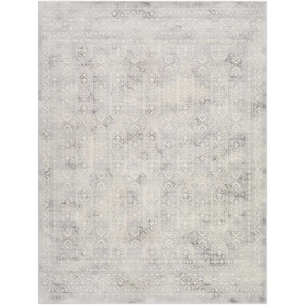 Michie Gray Area Rug - 5’3’’ x 7’1’’ Rectangle - Boutique Rugs