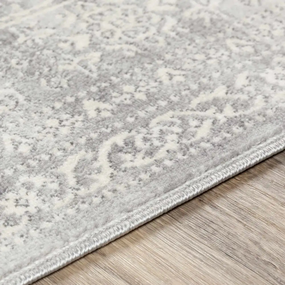 Michie Gray Area Rug - 6’7’’ x 9’ Rectangle - Boutique Rugs