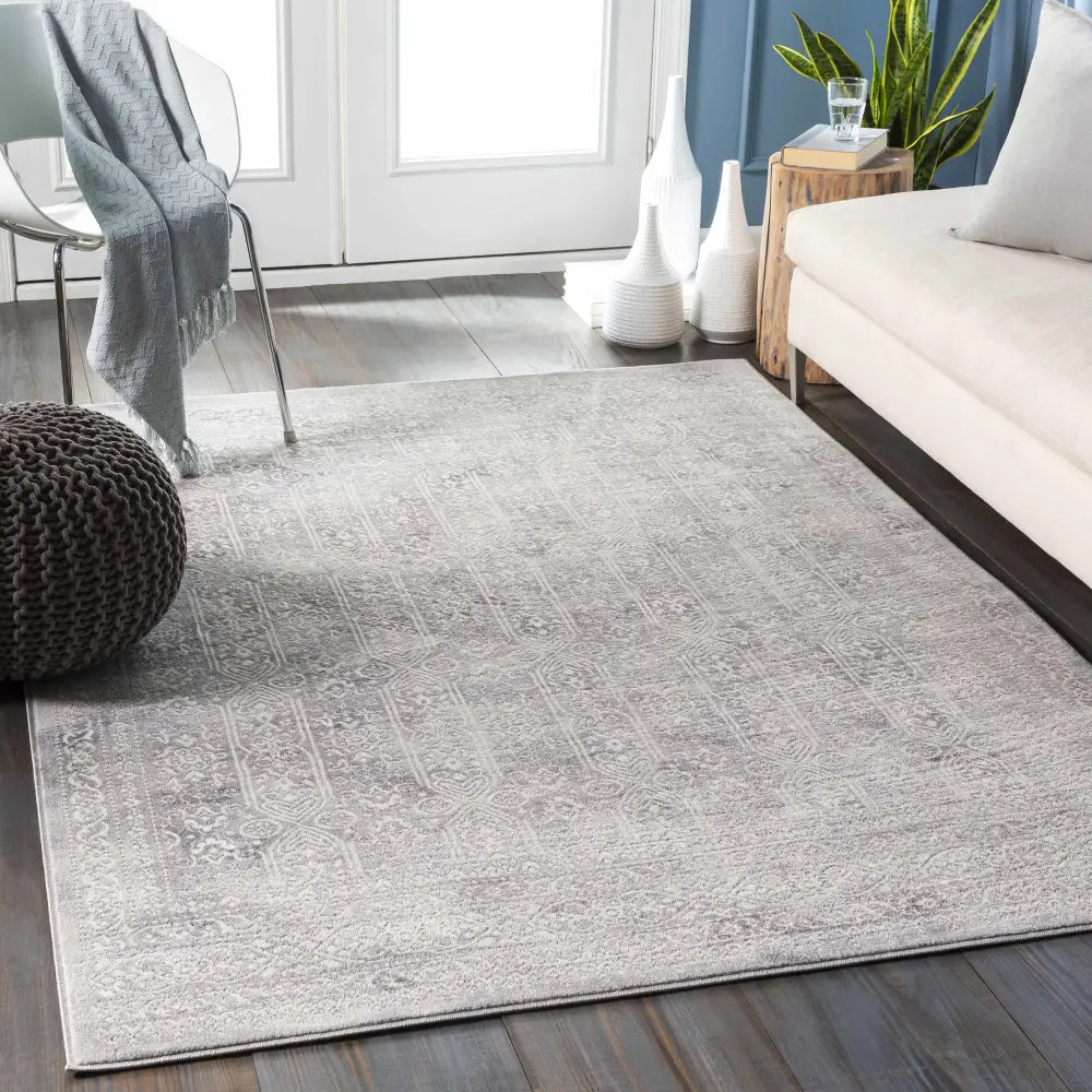 Michie Gray Area Rug - Boutique Rugs