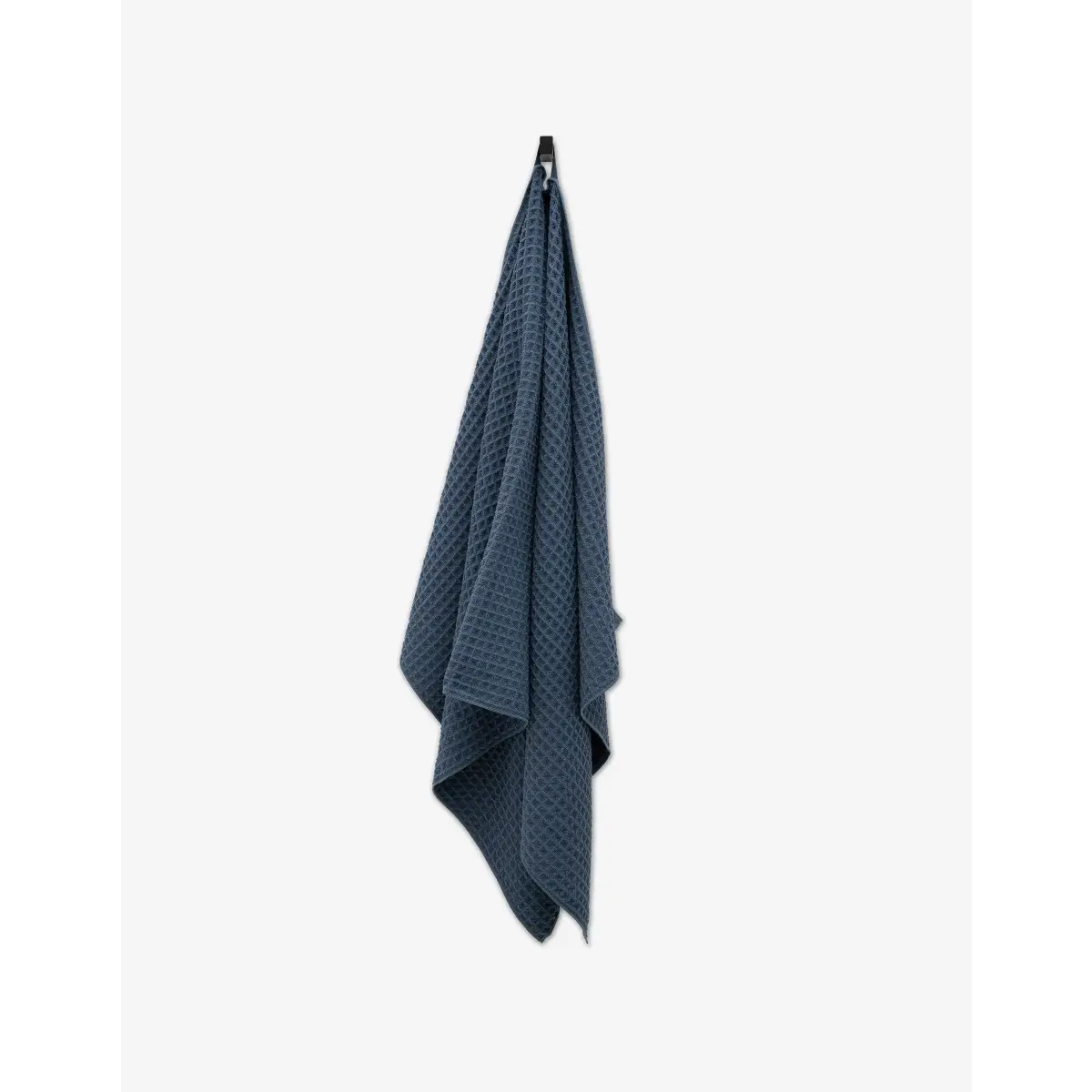 Luxury Waffle Bath Towel - Midnight Blue - Geometry