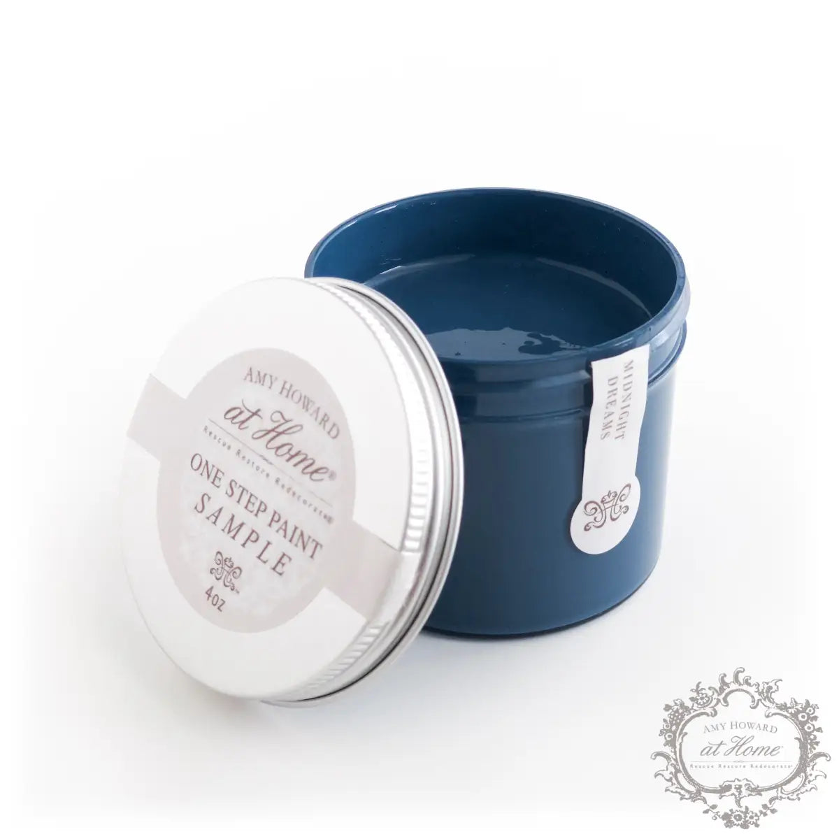 Midnight Dreams Blue - One Step Paint - 4oz Sample - Amy Howard At Home