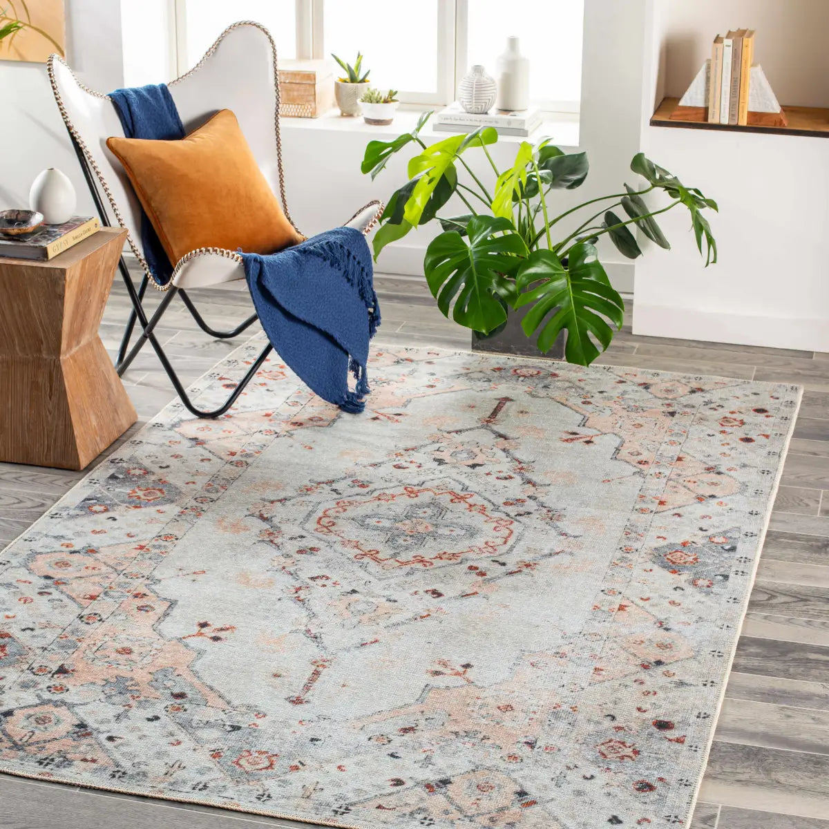 Midtown Washable Area Rug - Boutique Rugs