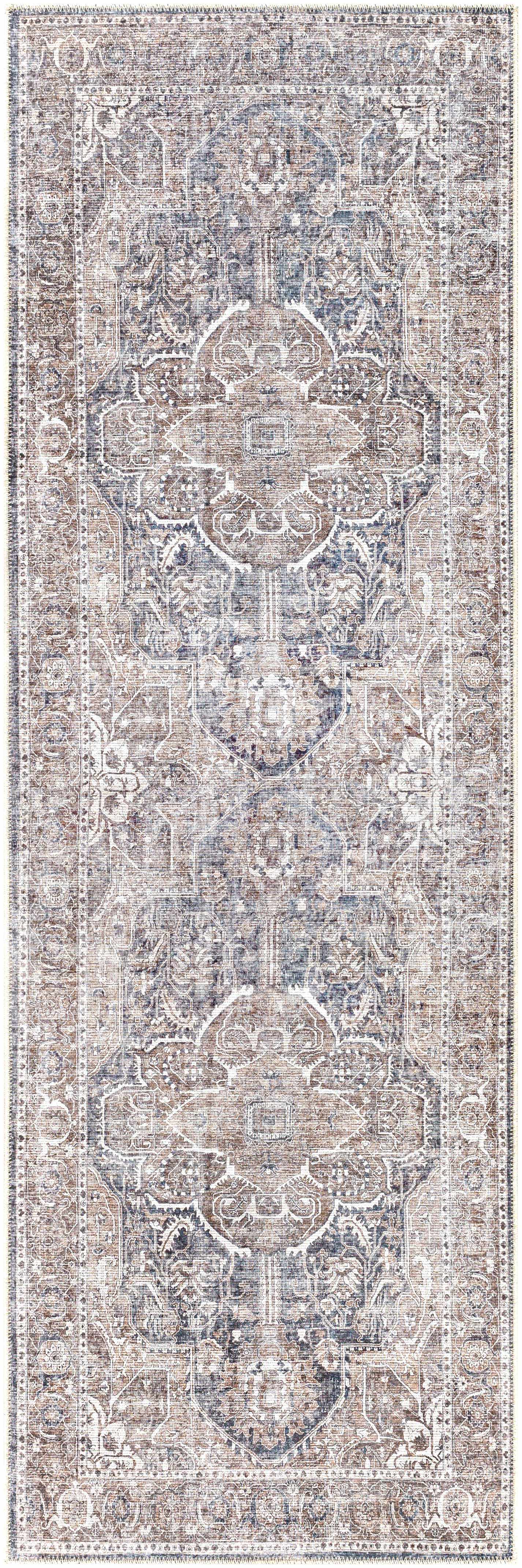 Mignon Washable Area Rug - 2’7’’ x 7’10’’ Runner - Boutique Rugs