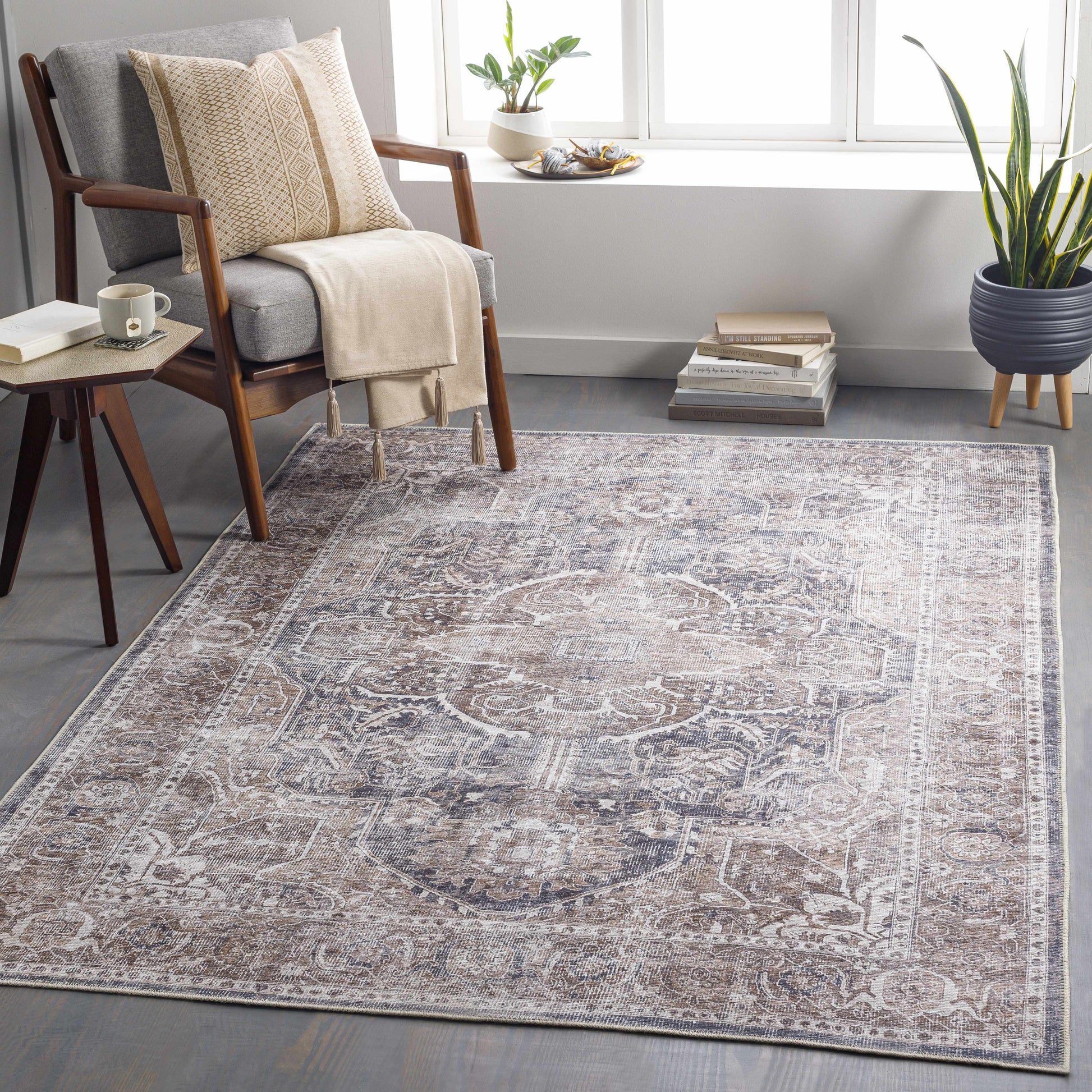 Mignon Washable Area Rug - Boutique Rugs