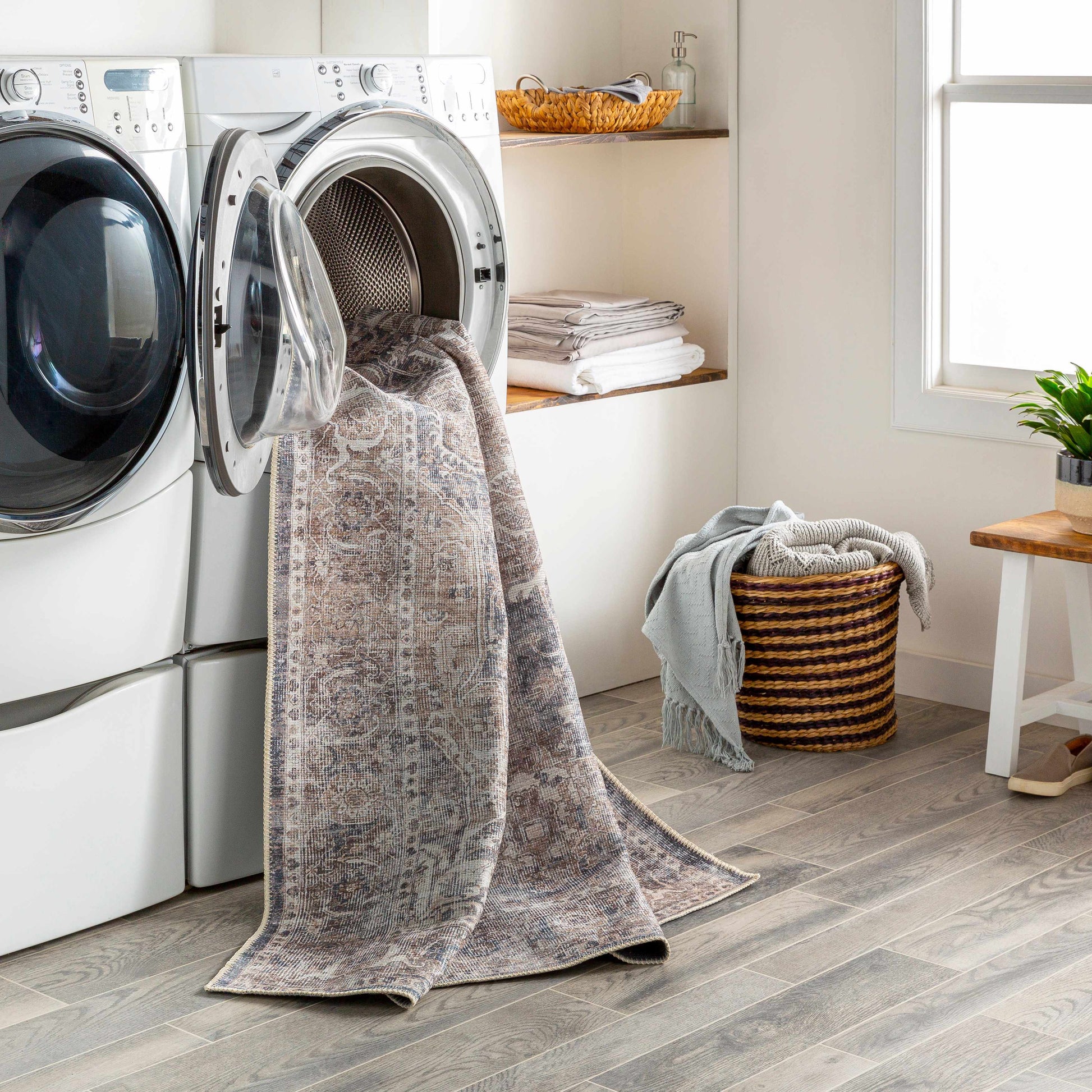 Mignon Washable Area Rug - Boutique Rugs