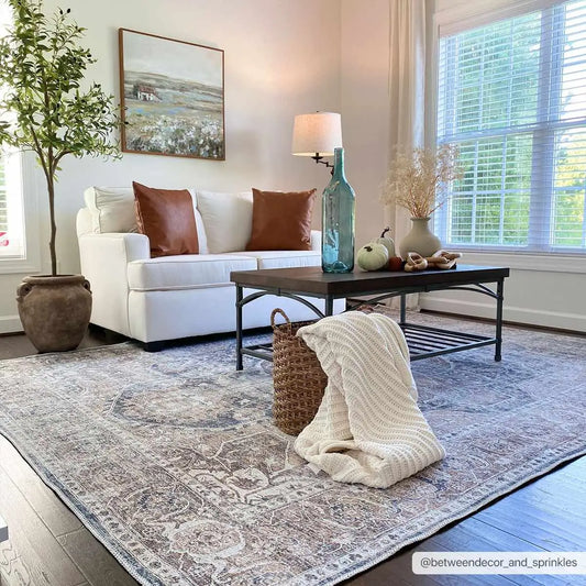 Mignon Washable Area Rug - Boutique Rugs
