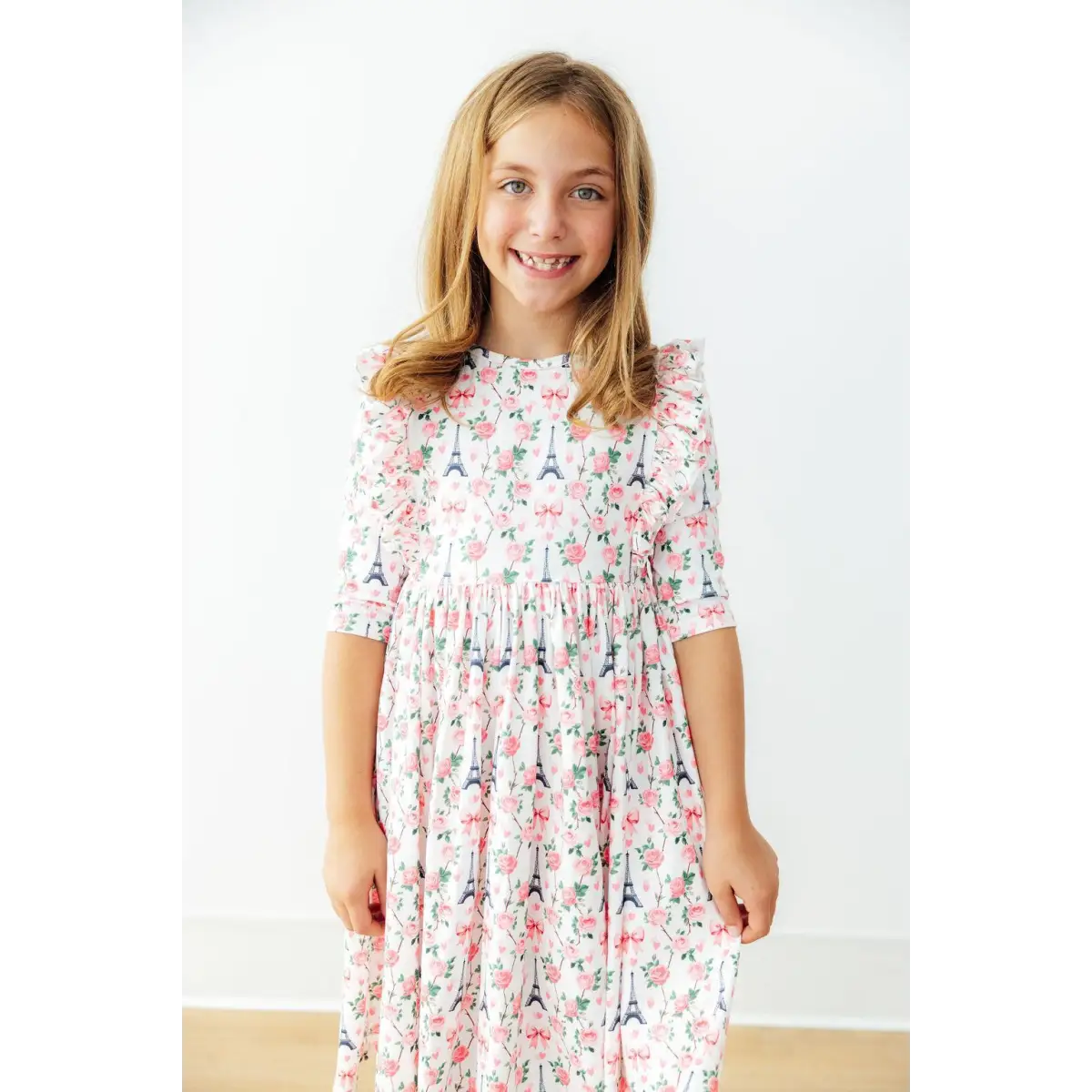Ruffle Twirl Dress - Mila in Paris - Mila & Rose ®