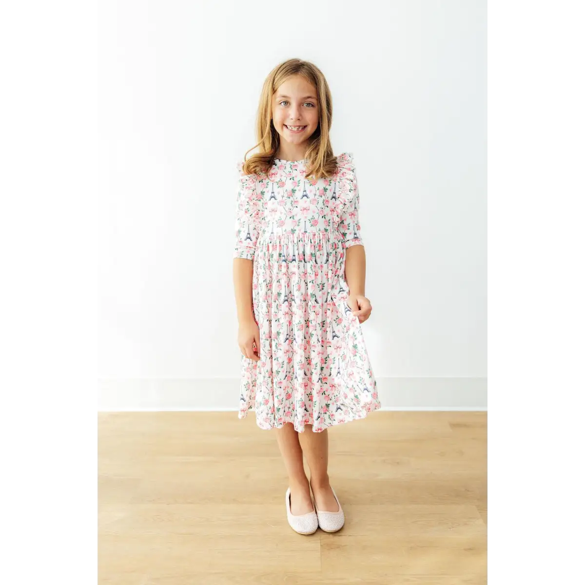 Ruffle Twirl Dress - Mila in Paris - Mila & Rose ®