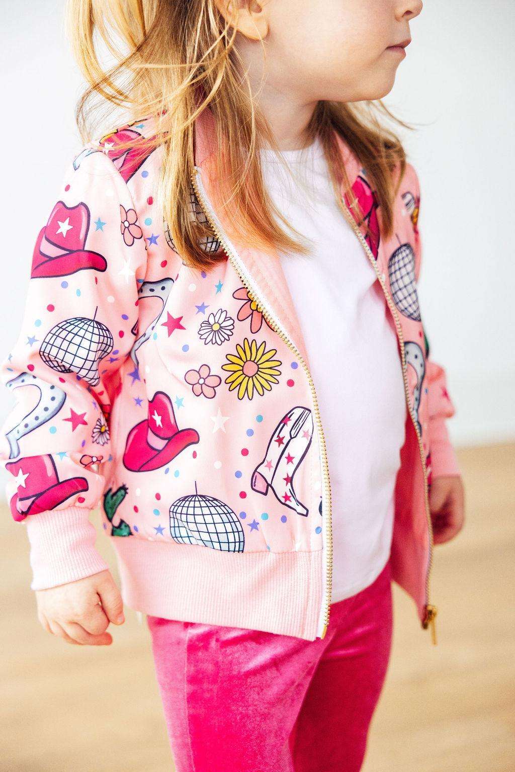 Boots & Bling Satin Jacket - Mila & Rose ®