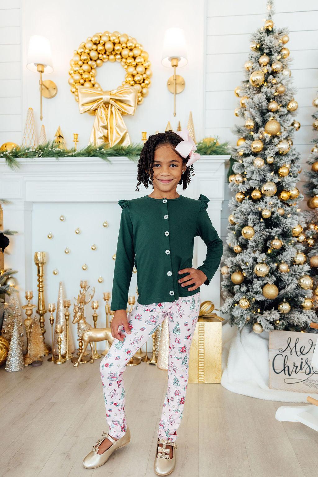 Spruce Ruffle Cardigan - Mila & Rose ®