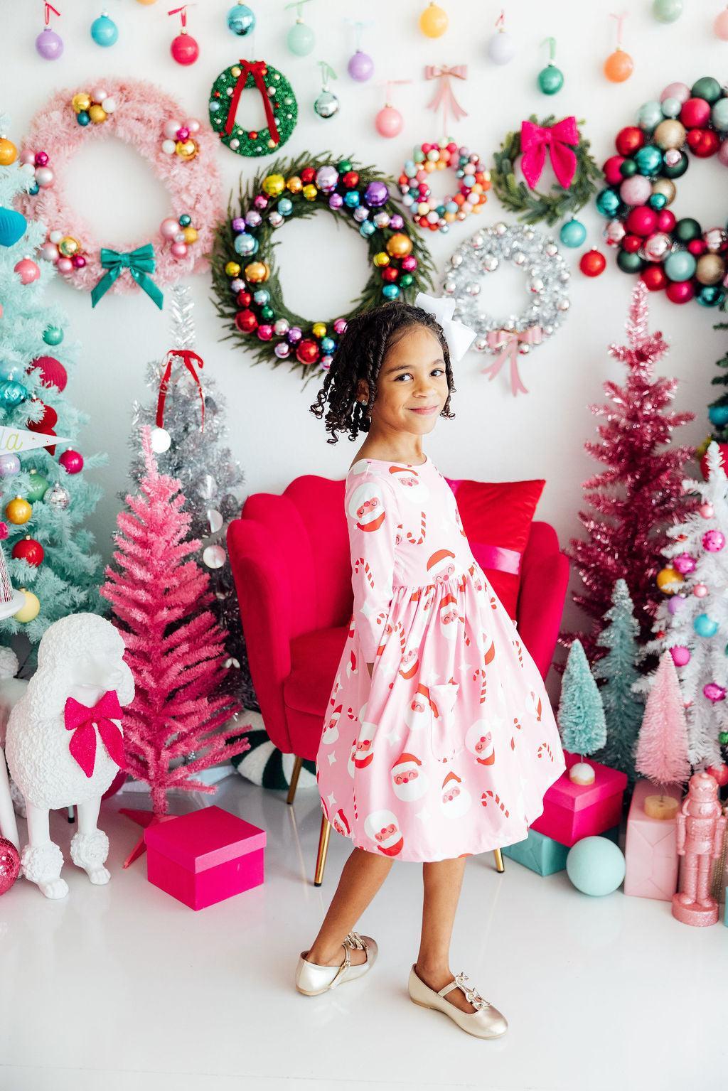 Jingle Bells Christmas Twirl Dress