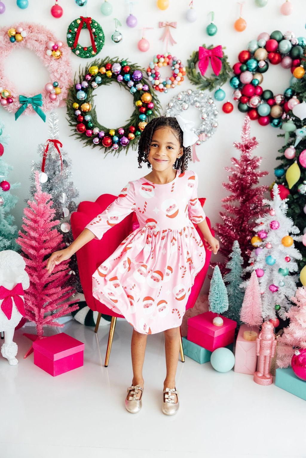 Jingle Bells Christmas Twirl Dress