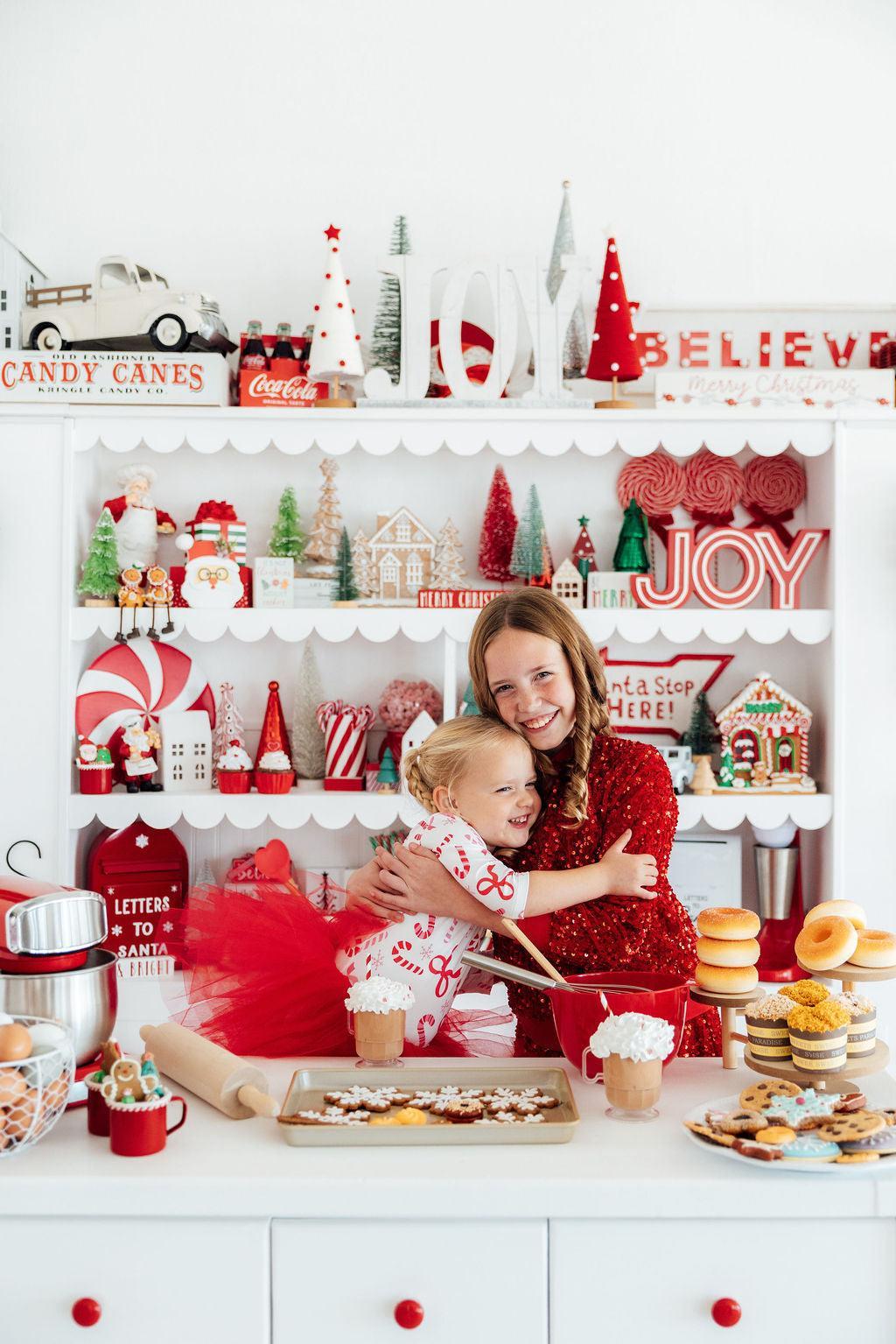 Candy Cane Lane 3/4 Tutu Leotard - Mila & Rose ®