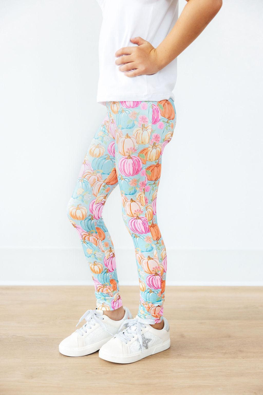 Preppy Pumpkins Leggings - Mila & Rose ®