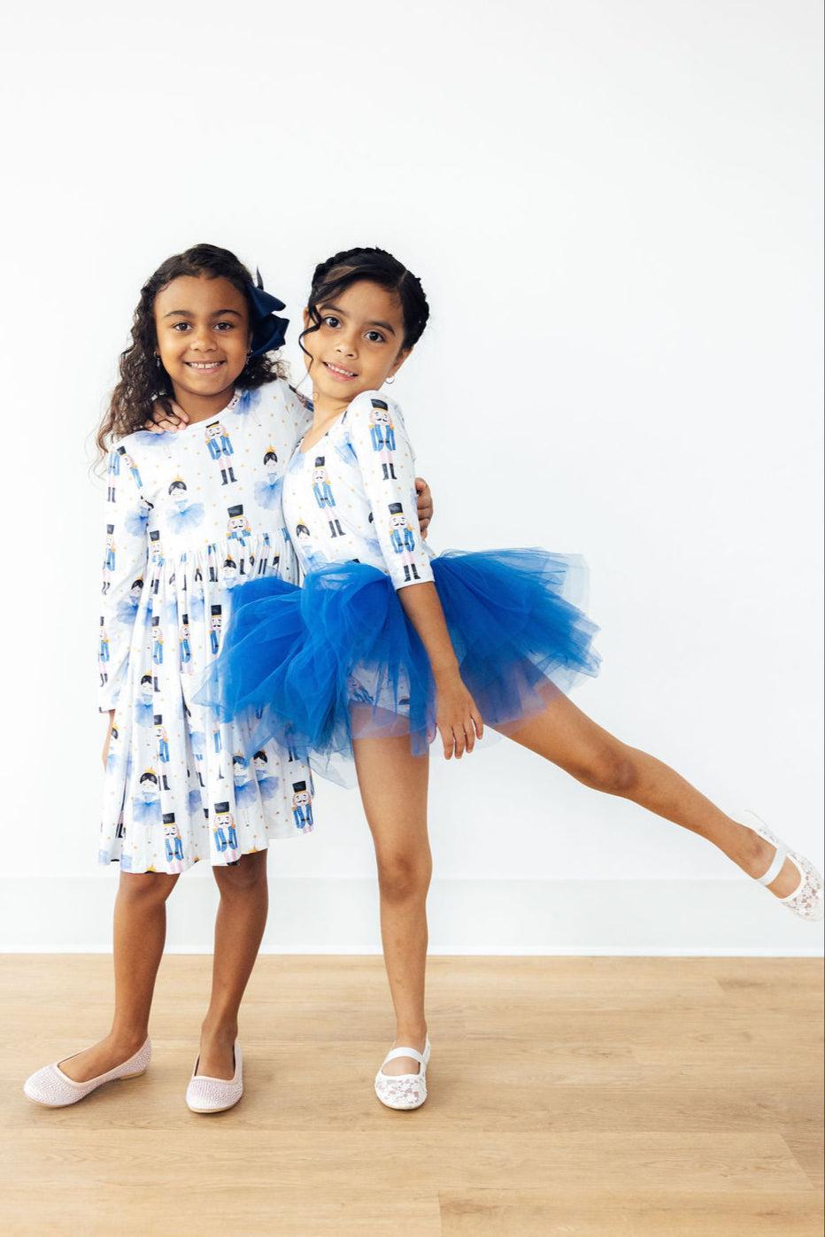 Waltz of the Snowflakes L/S Pocket Twirl Dress - Mila & Rose ®