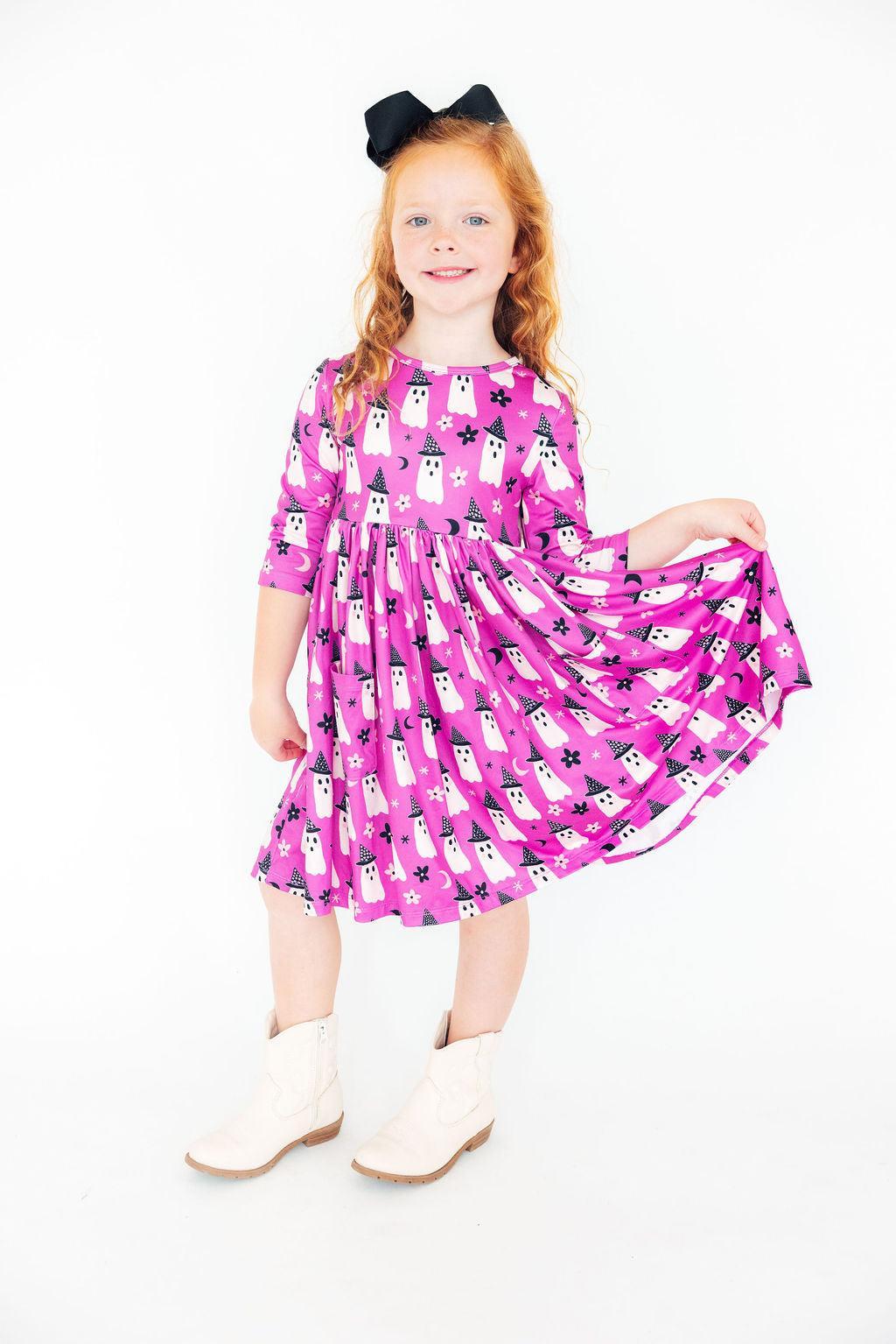 Witches Boo Halloween Twirl Dress - Mila & Rose ®