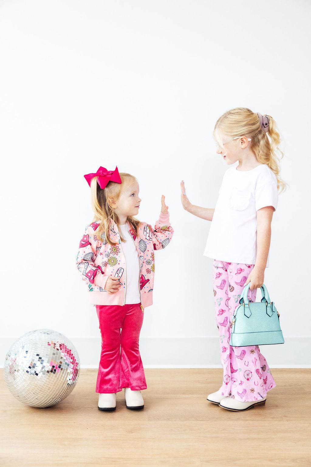 Boot Scootin’ Ribbed Velvet Bells - Mila & Rose ®