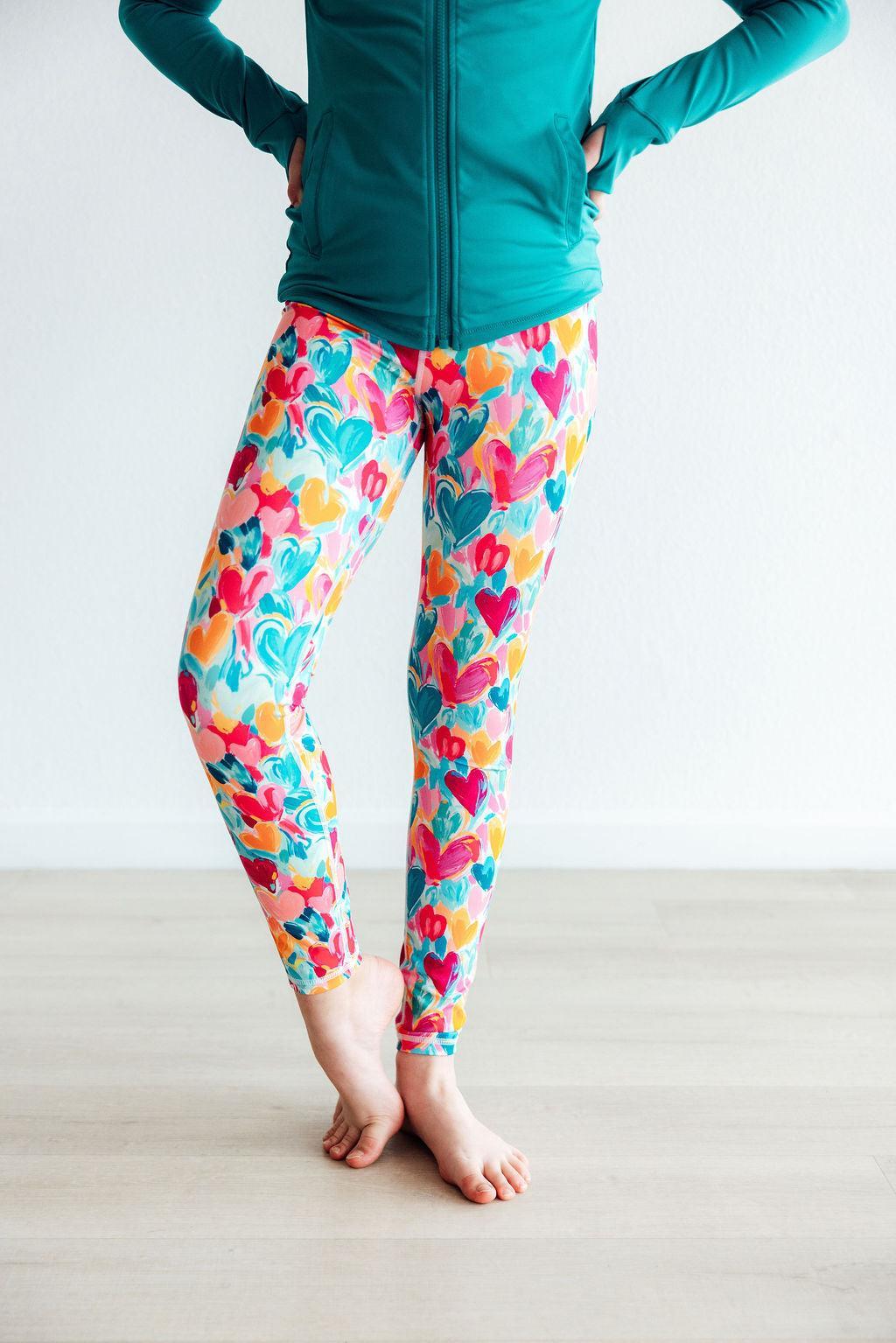 Heart Hustle Activewear Leggings - Mila & Rose ®